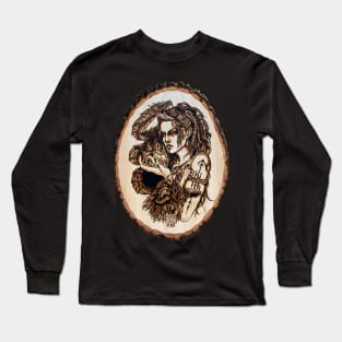 The Witch - Gullveig Heiðr Angrboða and her sons Long Sleeve T-Shirt